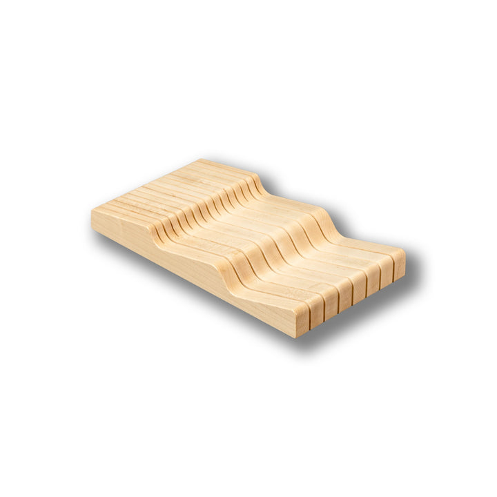 9" The Wave Knife Block, studio view 4