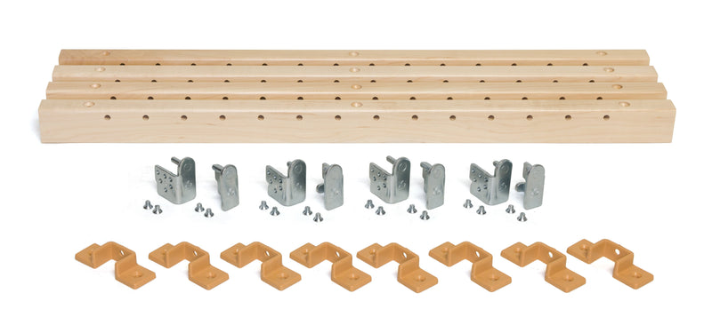 X-Bracket Base Cabinet Kit for Standard Height Cabinets 1" W x 20 7/8" H - XB150FL