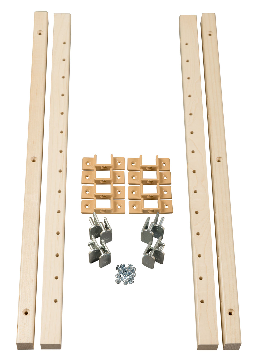 Century Components Edge Series X-Bracket Base Cabinet Kit - 1" W x 21" H (EDGXB150FL)