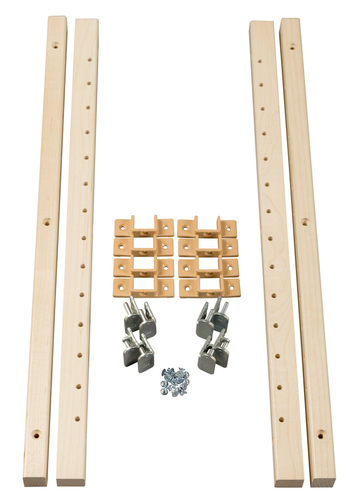 Century Components Edge Series X-Bracket Base Cabinet Kit - 1" W x 21" H (EDGXB150FL)