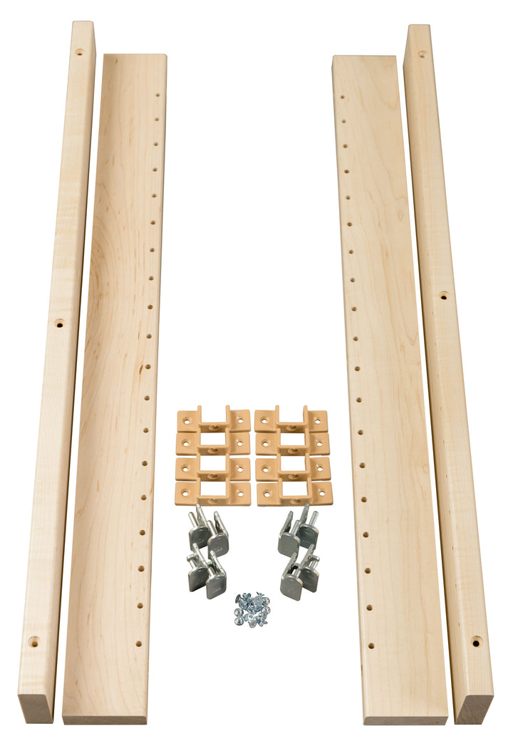 Century Components Signature Series X-Bracket Vanity Cabinet Kit - 2 1/2" W x 28" H (SIGXB250W)