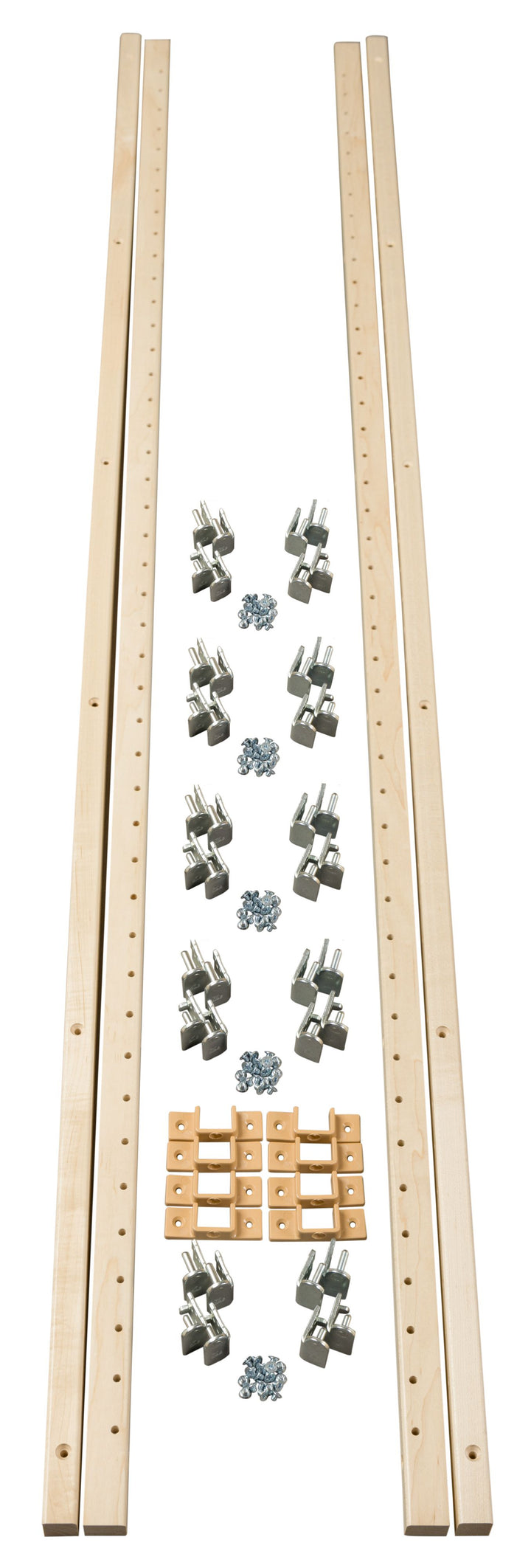 Century Components Edge Series X-Bracket Pantry Cabinet Kit 1" W x 59" H (EDGXB550FL)
