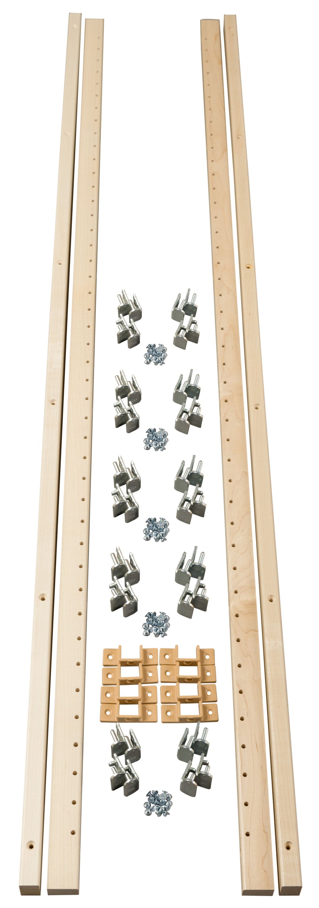 Century Components Edge Series X-Bracket Pantry Cabinet Kit - 1 1/4" W x 59" H (EDGXB550N)