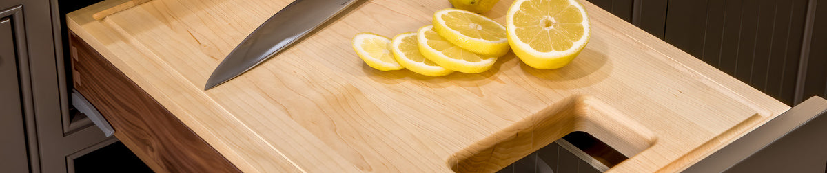 Cutting Board Pull-Outs - Century Made Shop