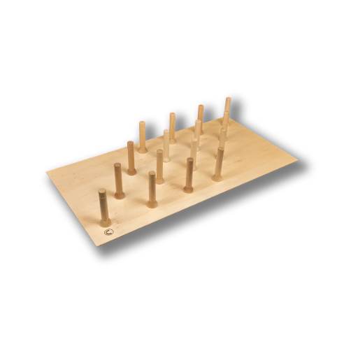 Century Components 39" MagnaBase Deep Drawer Organizer - 16 Maple Pegs - For 39" Cabinet Opening(MAGBASE39PF)