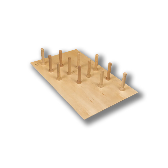 Century Components 36" MagnaBase Deep Drawer Organizer - 12 Maple Pegs - For 36" Cabinet Opening (MAGBASE36PF)