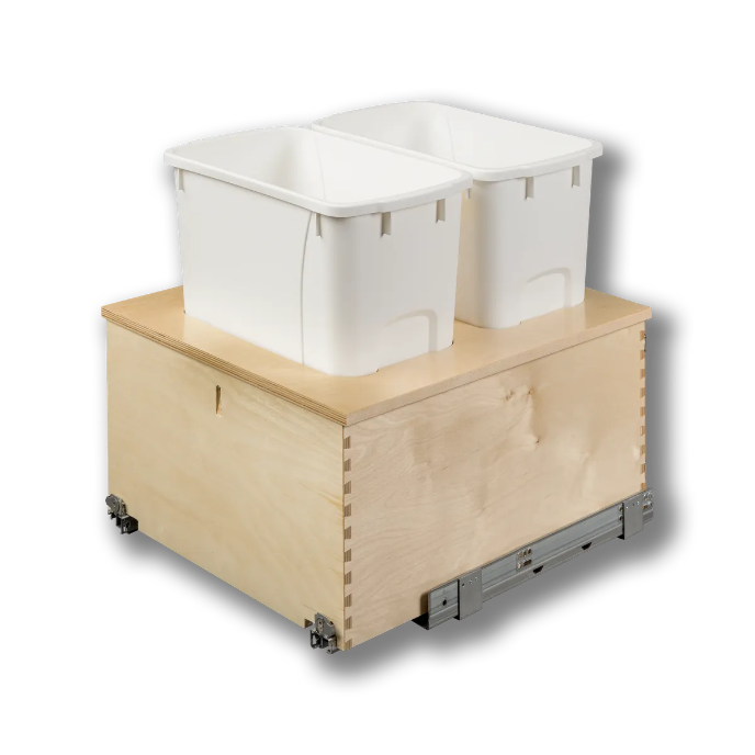 Century Components 18" Cascade Series Bottom Mount with TOUCH-TO-OPEN, 34 Quart (CASBM175-34PF-MVTO)