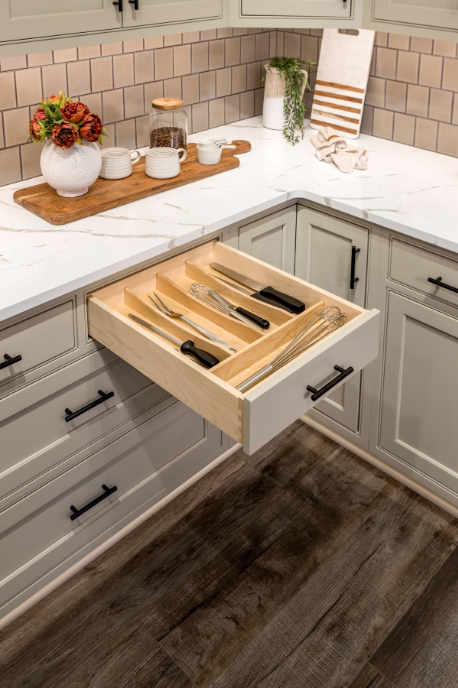 Century Components 18" Utensil Tray Insert For 18 1/2" Cabinet Opening (TTUT18PF)