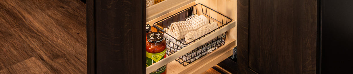 Tall Pantry Pull-Outs - Century Made Shop