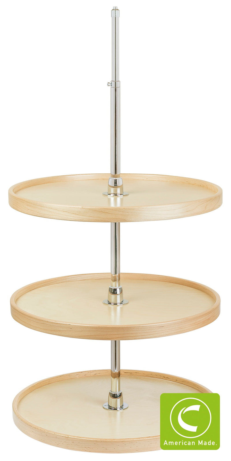 Century Components - Contender Series Three 22" Full Round Shelves  - CONSHO22FRPF-1